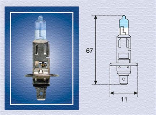 Magneti Marelli 002587100000 - Bec, far faza lunga aaoparts.ro