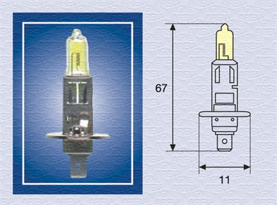 Magneti Marelli 002571100000 - Bec, far faza lunga aaoparts.ro