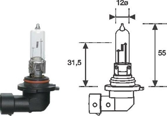 Magneti Marelli 002577200000 - Bec, far faza lunga aaoparts.ro