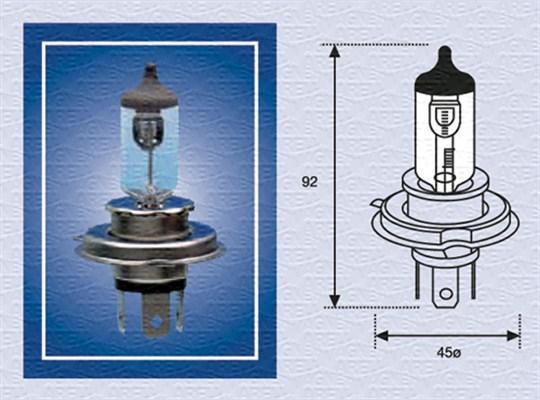 Magneti Marelli 002156100000 - Bec, far faza lunga aaoparts.ro