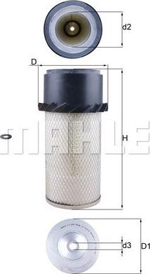 Magneti Marelli 154096187600 - Filtru aer aaoparts.ro