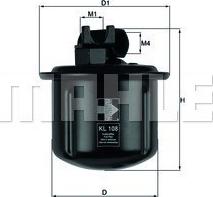 Magneti Marelli 154096310450 - Filtru combustibil aaoparts.ro