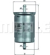 Magneti Marelli 154098846690 - Filtru combustibil aaoparts.ro
