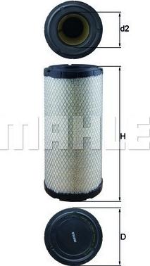 Magneti Marelli 154065647280 - Filtru aer aaoparts.ro