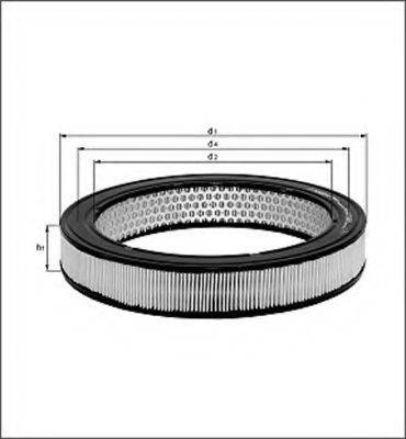 Magneti Marelli 154087496650 - Filtru aer aaoparts.ro