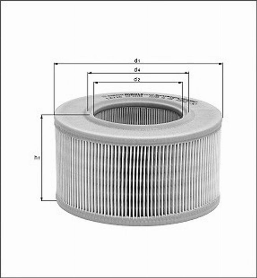 Magneti Marelli 154077169700 - Filtru aer aaoparts.ro