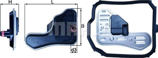 Magneti Marelli 154072437243 - Filtru hidraulic, cutie de viteze automata aaoparts.ro