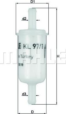 Magneti Marelli 154072427453 - Filtru combustibil aaoparts.ro