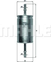 Magneti Marelli 154703538710 - Filtru combustibil aaoparts.ro