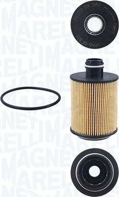 Magneti Marelli 154703873580 - Filtru ulei aaoparts.ro