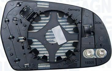 Magneti Marelli 182209019400 - Sticla oglinda, oglinda retrovizoare exterioara aaoparts.ro