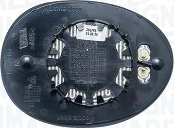 Magneti Marelli 182200921700 - Sticla oglinda, oglinda retrovizoare exterioara aaoparts.ro