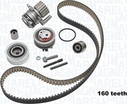 Magneti Marelli 341404080001 - Set pompa apa + curea dintata aaoparts.ro