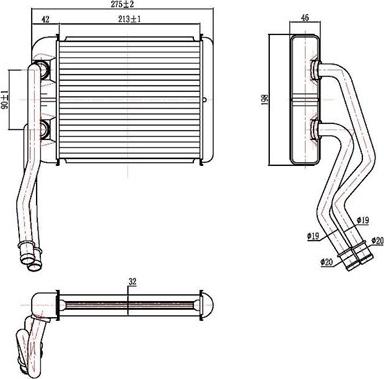 Magneti Marelli 359000302020 - Schimbator caldura, incalzire habitaclu aaoparts.ro