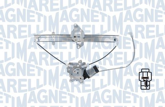 Magneti Marelli 350103170434 - Mecanism actionare geam aaoparts.ro