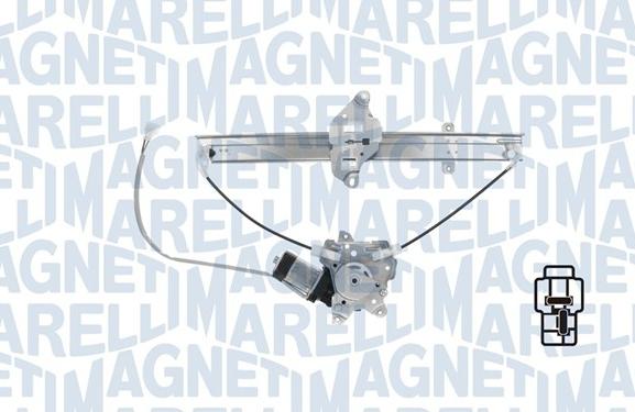 Magneti Marelli 350103170435 - Mecanism actionare geam aaoparts.ro