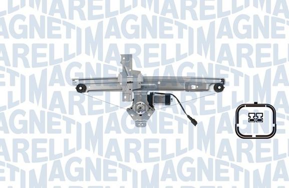 Magneti Marelli 350103170472 - Mecanism actionare geam aaoparts.ro
