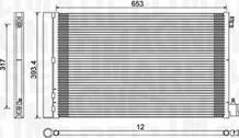 Magneti Marelli 350203779000 - Condensator, climatizare aaoparts.ro