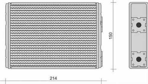 Magneti Marelli 350218294000 - Schimbator caldura, incalzire habitaclu aaoparts.ro