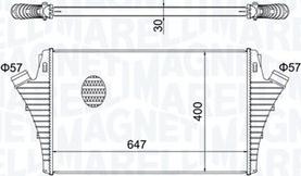 Magneti Marelli 351319204660 - Intercooler, compresor aaoparts.ro