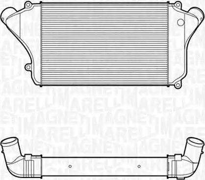 Magneti Marelli 351319201610 - Intercooler, compresor aaoparts.ro