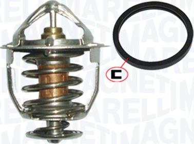Magneti Marelli 352317004680 - Termostat,lichid racire aaoparts.ro