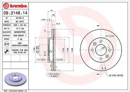 Magneti Marelli 360406042400 - Disc frana aaoparts.ro