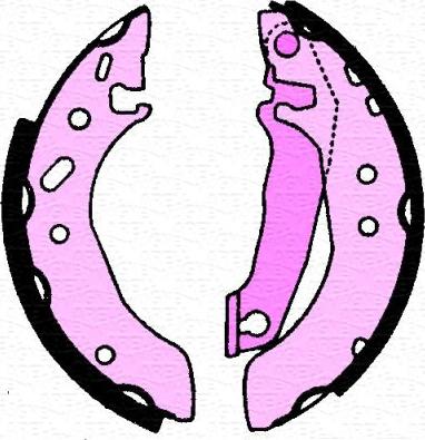 Magneti Marelli 360219196616 - Sabot frana aaoparts.ro