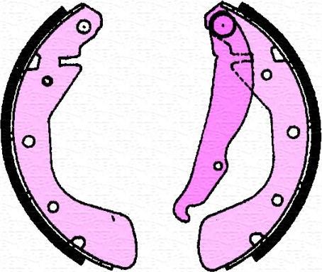 Magneti Marelli 360219196622 - Sabot frana aaoparts.ro