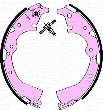 Magneti Marelli 360219196357 - Sabot frana aaoparts.ro