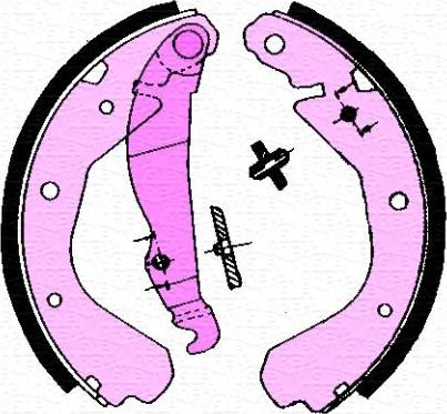 Magneti Marelli 360219196307 - Sabot frana aaoparts.ro