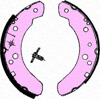 Magneti Marelli 360219196311 - Sabot frana aaoparts.ro