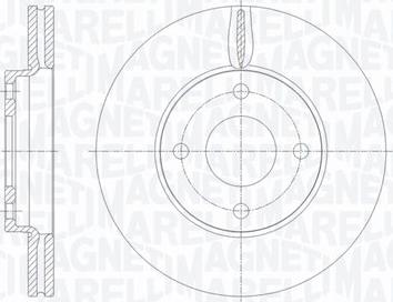Magneti Marelli 361302040658 - Disc frana aaoparts.ro