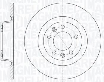 Magneti Marelli 361302040105 - Disc frana aaoparts.ro