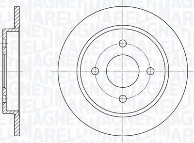 Magneti Marelli 361302040171 - Disc frana aaoparts.ro
