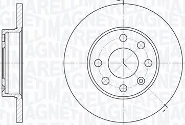 Magneti Marelli 361302040177 - Disc frana aaoparts.ro