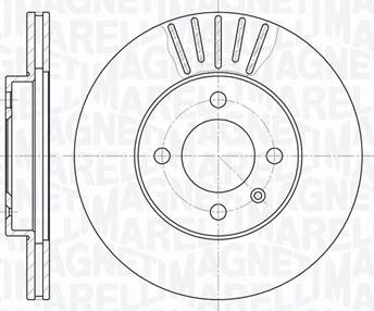 Magneti Marelli 361302040250 - Disc frana aaoparts.ro