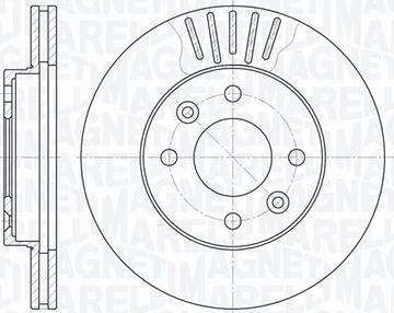 Valeo 186230 - Disc frana aaoparts.ro