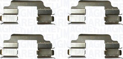 Magneti Marelli 363915110063 - Set accesorii, placute frana aaoparts.ro