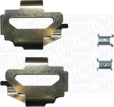 Magneti Marelli 363915110067 - Set accesorii, placute frana aaoparts.ro