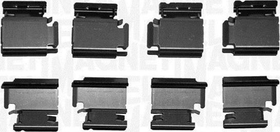 Magneti Marelli 363915110038 - Set accesorii, placute frana aaoparts.ro