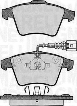 Magneti Marelli 363916060414 - Set placute frana,frana disc aaoparts.ro