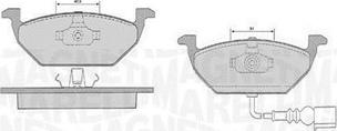Magneti Marelli 363916060516 - Set placute frana,frana disc aaoparts.ro