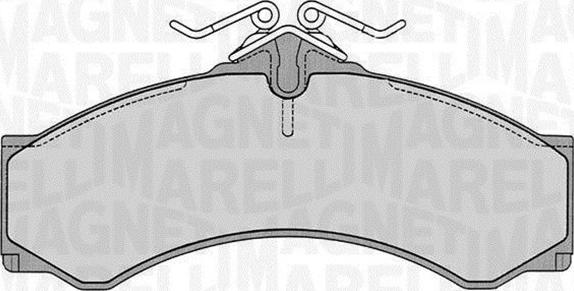 Magneti Marelli 363916060524 - Set placute frana,frana disc aaoparts.ro
