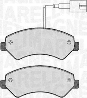 Magneti Marelli 363916060643 - Set placute frana,frana disc aaoparts.ro