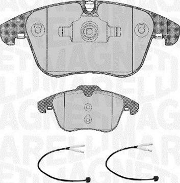 Magneti Marelli 363916060668 - Set placute frana,frana disc aaoparts.ro