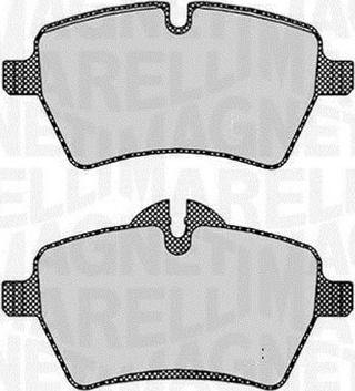 Magneti Marelli 363916060619 - Set placute frana,frana disc aaoparts.ro