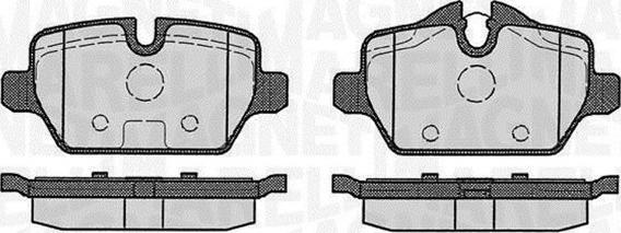 Magneti Marelli 363916060148 - Set placute frana,frana disc aaoparts.ro