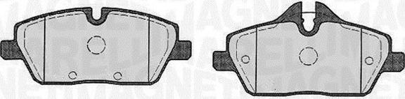Magneti Marelli 363916060147 - Set placute frana,frana disc aaoparts.ro