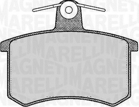 Magneti Marelli 363916060116 - Set placute frana,frana disc aaoparts.ro